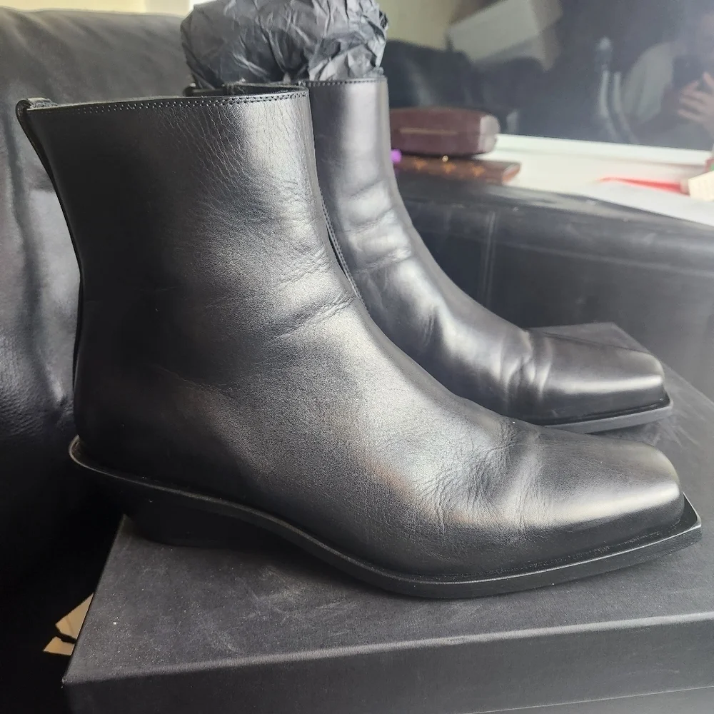 ANN Demeulemeester Henrik black boots size 45 BNWT